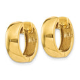 Load image into Gallery viewer, 14k Round Hoop Hinged Earrings 5mm
