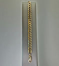 Load image into Gallery viewer, Curb Chain Bracelet – Yellow Gold - 8 Inches