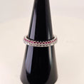Load image into Gallery viewer, Ruby & Diamond Eternity Band – by Sabii Jewelry®