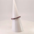 Load image into Gallery viewer, Ruby & Diamond Eternity Band – by Sabii Jewelry®