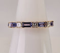 Load image into Gallery viewer, The Harmony Band Tanzanite & Diamond Ring – by Sabii Jewelry®