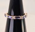 Load image into Gallery viewer, The Harmony Band Tanzanite & Diamond Ring – by Sabii Jewelry®