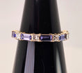 Load image into Gallery viewer, The Harmony Band Tanzanite & Diamond Ring – by Sabii Jewelry®