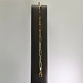 Load image into Gallery viewer, Paperclip Chain Bracelet 8" – 14k Yellow Gold - 701