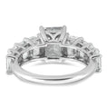 Load image into Gallery viewer, 5ct Emerald Cut Shared Prong Lab Grown Diamond Engagement Ring