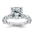 Load image into Gallery viewer, Cushion-Cut Certified Lab-Grown Diamond Engagement Ring