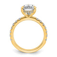 Load image into Gallery viewer, Certified Lab Grown Pear Solitaire Engagement Ring