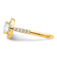 Load image into Gallery viewer, Round Natural Diamond 14k Halo Engagement Ring