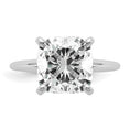 Load image into Gallery viewer, 5ct Cushion Cut Solitaire Certified Lab Grown Diamond Engagement Ring