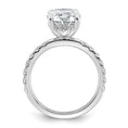 Load image into Gallery viewer, Oval Solitaire Lab Grown Diamond Engagement Ring