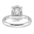 Load image into Gallery viewer, Oval Solitaire Lab Grown Diamond Engagement Ring