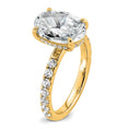 Load image into Gallery viewer, Oval Solitaire Lab Grown Diamond Engagement Ring