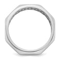 Load image into Gallery viewer, Men's Satin Octagonal 7mm 14k Ring