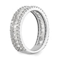 Load image into Gallery viewer, 1.5 carat Baguette/Round Diamond Wedding Band