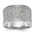 Load image into Gallery viewer, Micro Pave 1 carat Diamond Wedding Band