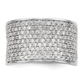Load image into Gallery viewer, Micro Pave 1 carat Diamond Wedding Band