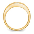 Load image into Gallery viewer, 14k Gold and Diamond Channel Wedding Band