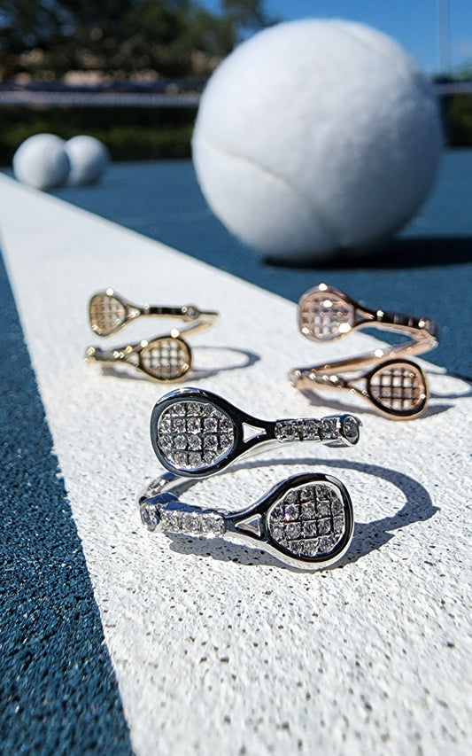 The Un-Matched Racket Ring - by Sabii Sports Jewelry®