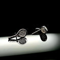 Load image into Gallery viewer, The Un-Matched Racket Earring Set - by Sabii Sports Jewelry®
