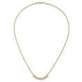 Load image into Gallery viewer, Diamond Bar Necklace Lab Grown VS+ F+ 14k
