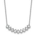 Load image into Gallery viewer, Diamond Bar Necklace Lab Grown VS+ F+ 14k
