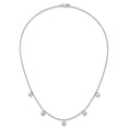 Load image into Gallery viewer, 18k LUX Diamond Bezel Set Necklace

