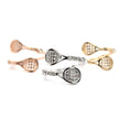 Load image into Gallery viewer, The Un-Matched Racket Ring - by Sabii Sports Jewelry®
