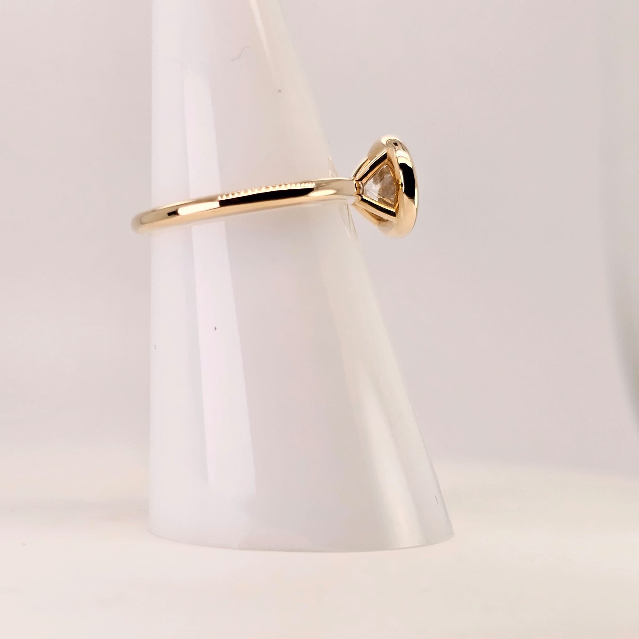 Lab Grown Diamond Solitaire Ring - by Sabii Jewelry®
