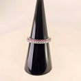 Load image into Gallery viewer, Ruby & Diamond Eternity Band – by Sabii Jewelry®
