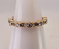 Load image into Gallery viewer, Round Diamond Eternity Stackable Ring – by Sabii Jewelry®
