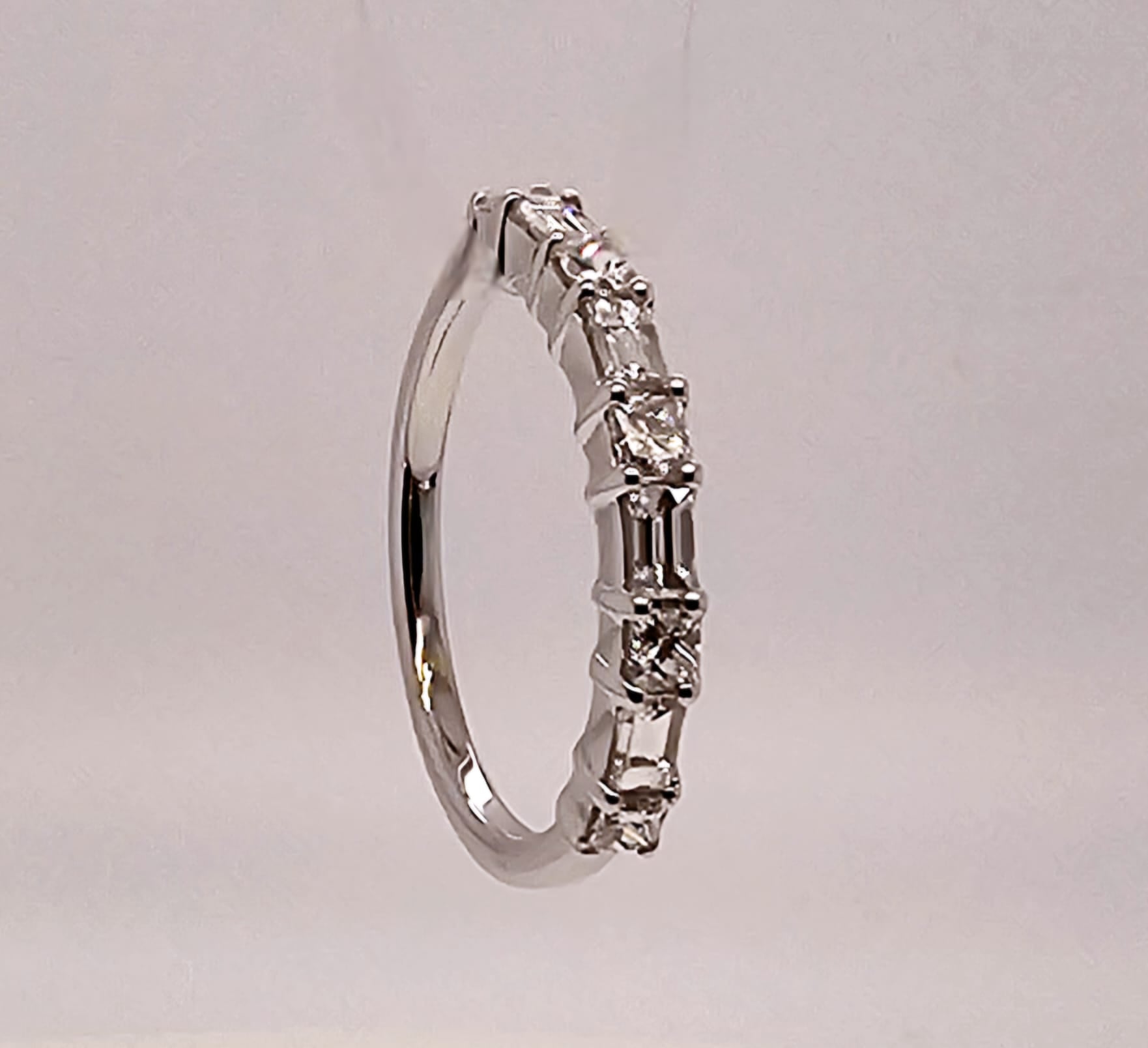 The Harmony Band All Diamond Ring – by Sabii Jewelry®