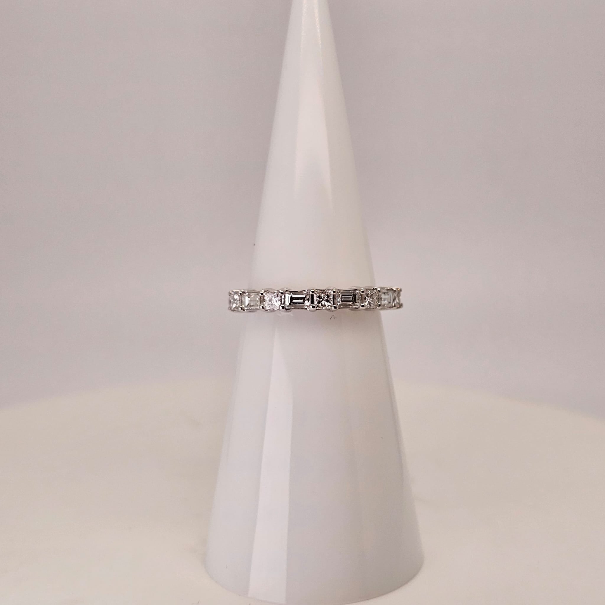 The Harmony Band All Diamond Ring – by Sabii Jewelry®