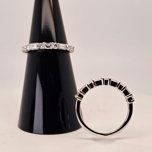 The Harmony Band All Diamond Ring – by Sabii Jewelry®