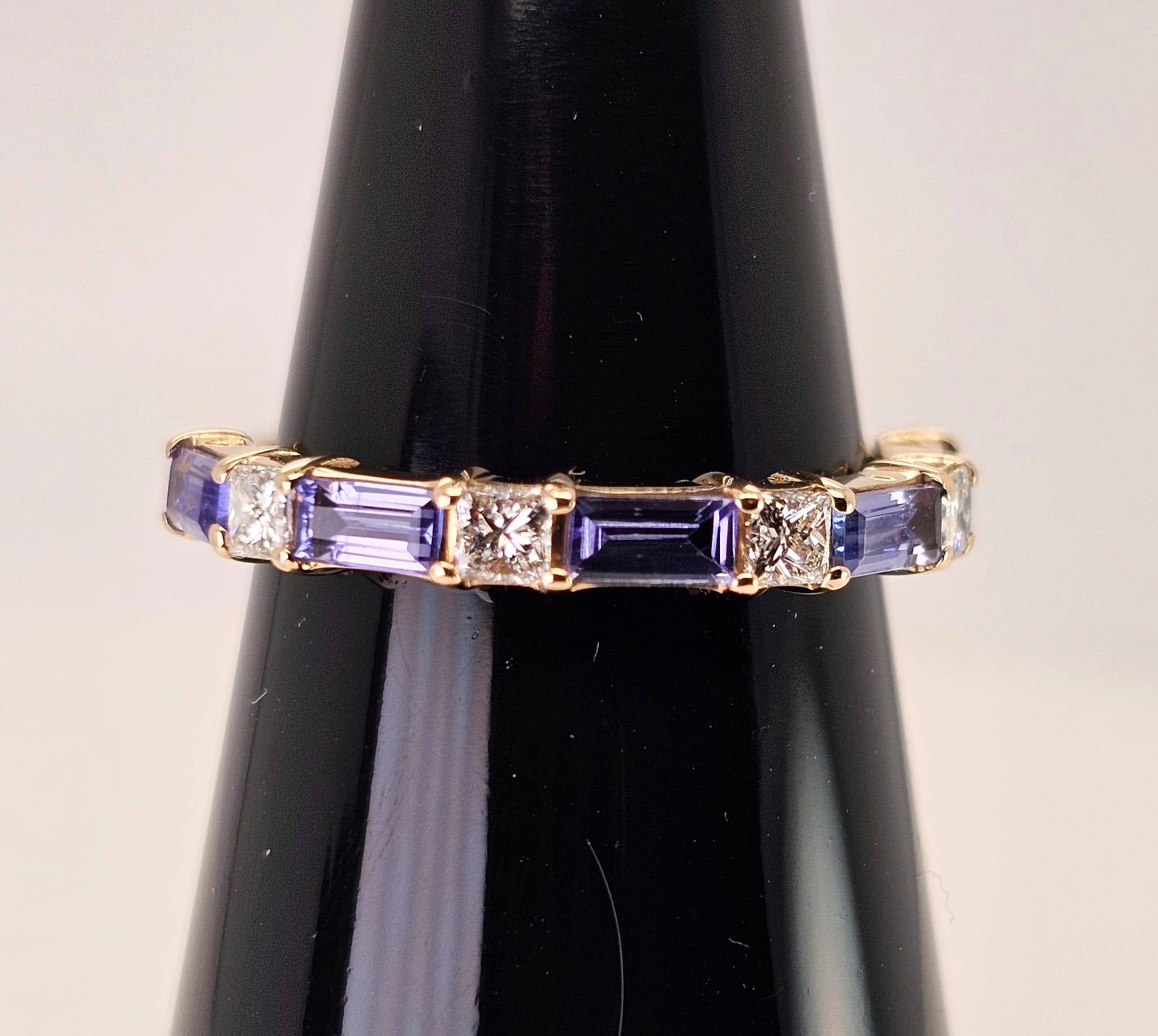 The Harmony Band Tanzanite & Diamond Ring – by Sabii Jewelry®
