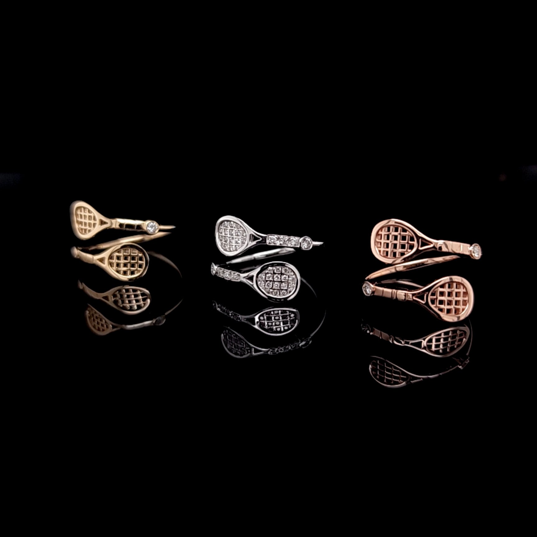 The Un-Matched Racket Ring - by Sabii Sports Jewelry®