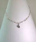 Load image into Gallery viewer, Paperclip Chain Necklace 18” – 14k White Gold - 514
