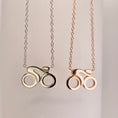 Load image into Gallery viewer, Cycliste Necklace (Small) - by Sabii Sports Jewelry®
