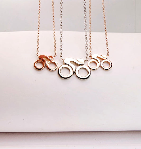 Cycliste Necklace (Small) - by Sabii Sports Jewelry®