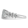 Load image into Gallery viewer, 5ct Emerald Cut Shared Prong Lab Grown Diamond Engagement Ring
