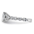 Load image into Gallery viewer, Cushion-Cut Certified Lab-Grown Diamond Engagement Ring

