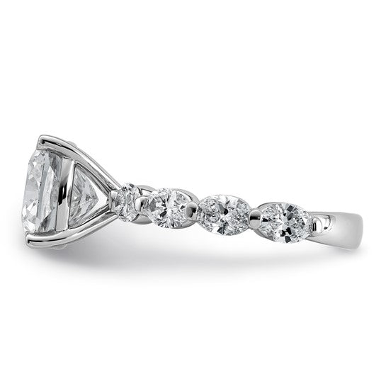 Cushion-Cut Certified Lab-Grown Diamond Engagement Ring
