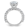 Load image into Gallery viewer, 5.5ct TW Round Cut Certified Lab Grown Diamond Engagement Ring
