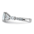 Load image into Gallery viewer, Round Center and Round Accents Lab Grown Diamond Engagement Ring
