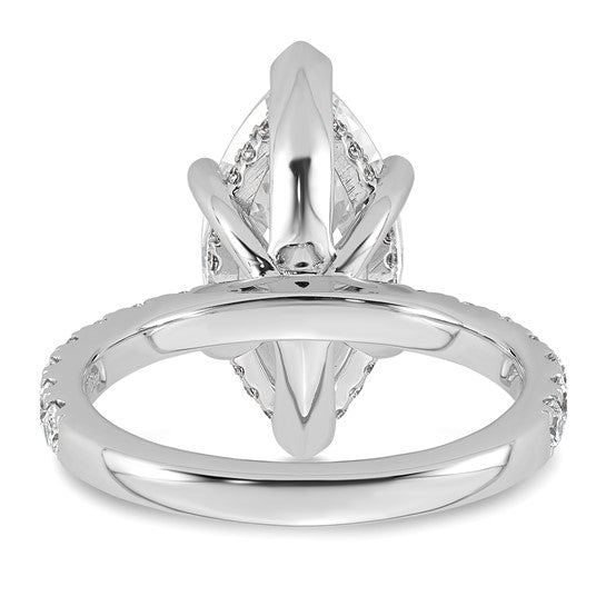 Marquis Solitaire Certified Lab Grown Diamond Engagement Ring