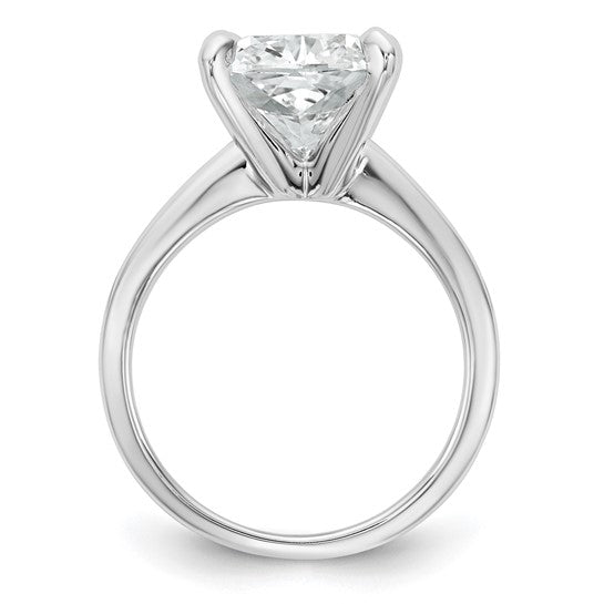 5ct Cushion Cut Solitaire Certified Lab Grown Diamond Engagement Ring