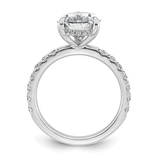 Pear Shaped 4.75 ct Certified Lab Grown Solitaire Engagement Ring