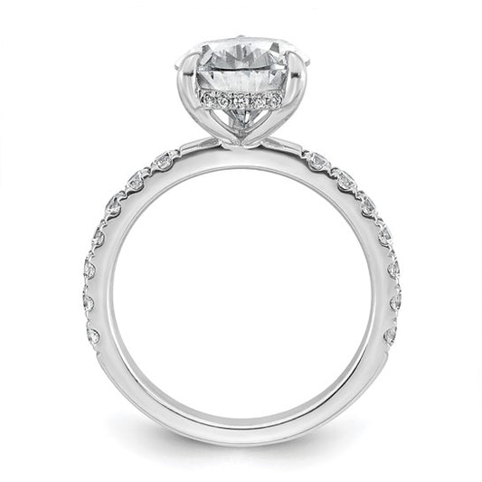 Pear Shaped 4.75 ct Certified Lab Grown Solitaire Engagement Ring