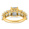 Load image into Gallery viewer, 5ct Emerald Cut Shared Prong Lab Grown Diamond Engagement Ring
