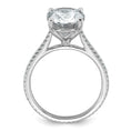 Load image into Gallery viewer, 4.27ct Oval Cut Certified Lab Grown Diamond Engagement Ring
