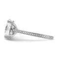 Load image into Gallery viewer, 4.27ct Oval Cut Certified Lab Grown Diamond Engagement Ring
